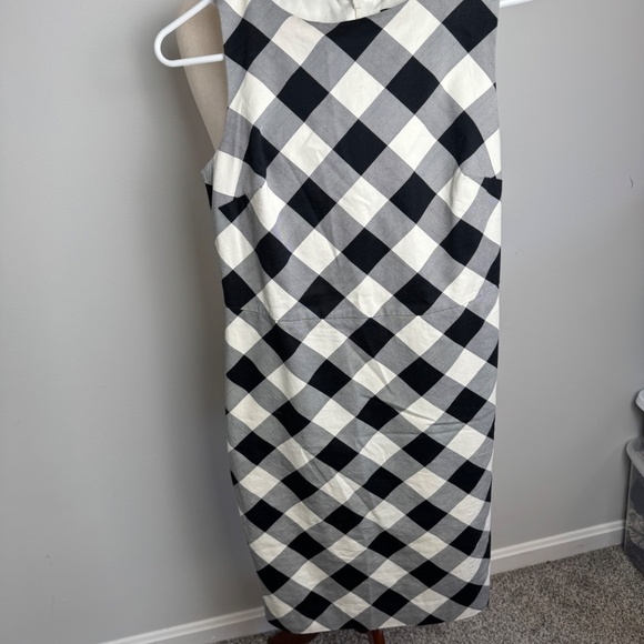 The Limited Black and White Plaid Dress - Picture 4 of 8